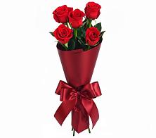 Букет 5 Красных роз Эдлесс Лав в Актаныш