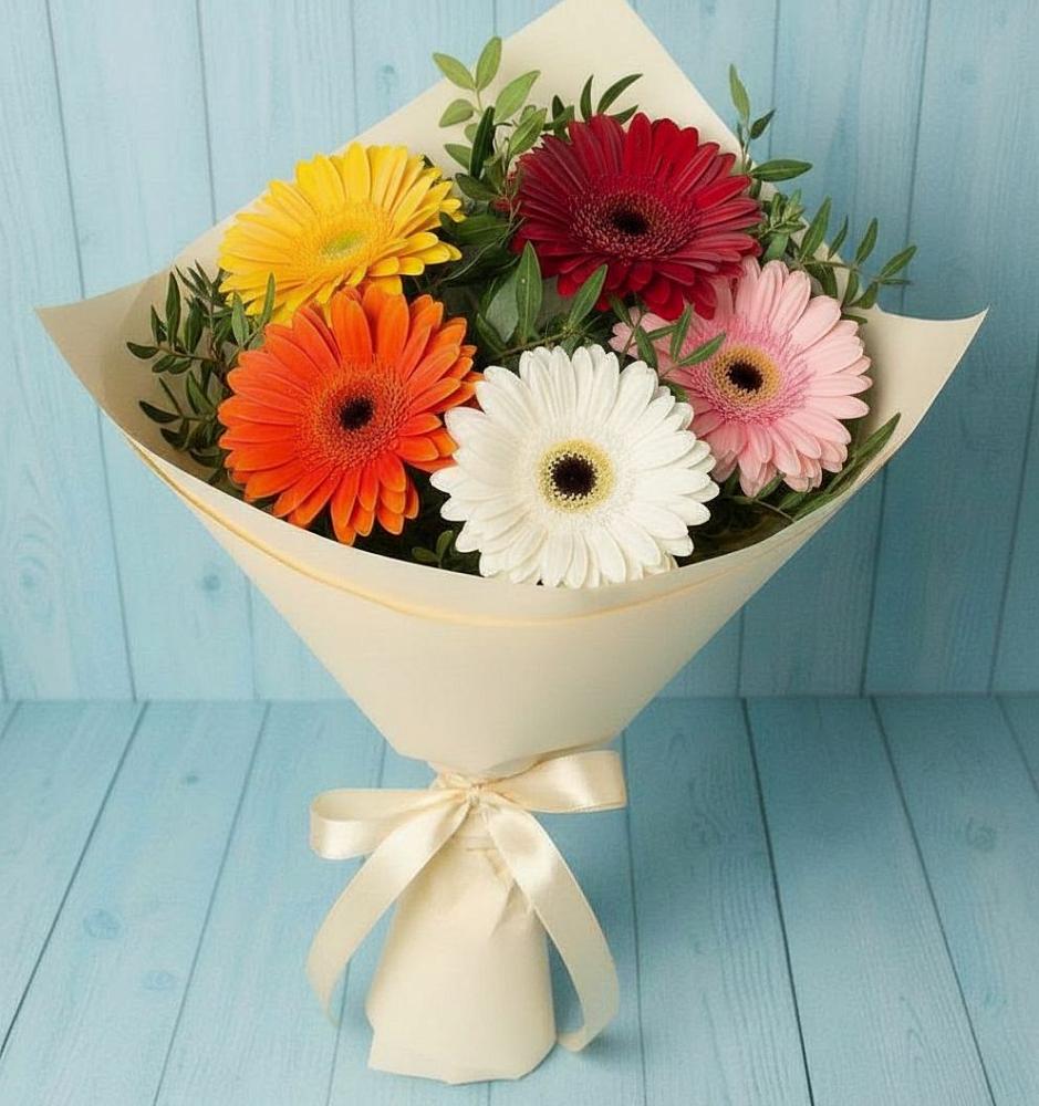 Букет цветов из: Герберы в Актаныш