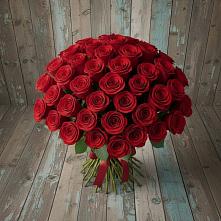 Букет 55 Красных роз Фридом #REPLACE_PRED# Актаныш