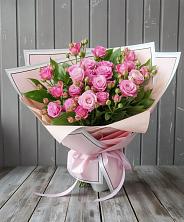 Букет Розовый кустик в Актаныш