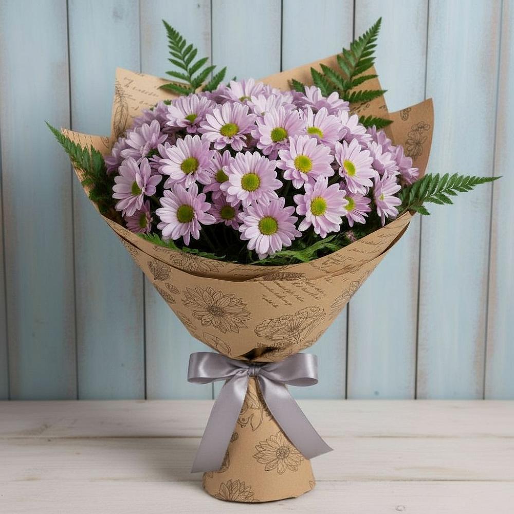 Букет цветов из: Хризантемы в Актаныш
