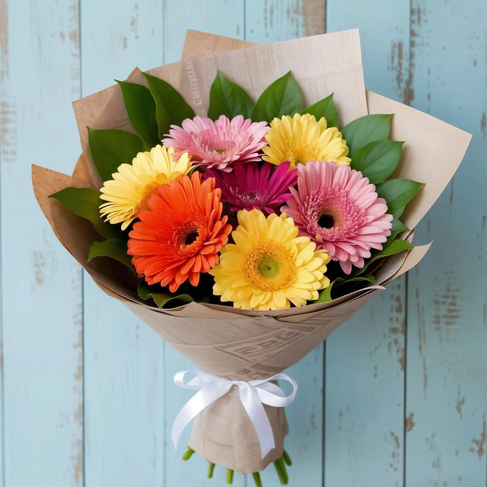 Букет цветов из: Герберы в Актаныш