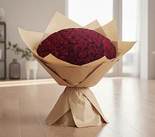 Букет 101 Красная роза в Актаныш