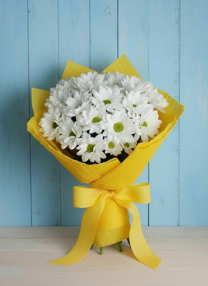 Букет цветов из: Хризантемы в Актаныш
