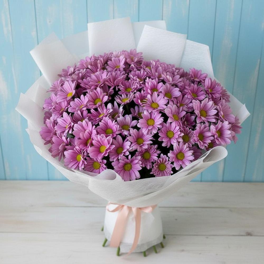 Букет цветов из: Хризантемы в Актаныш
