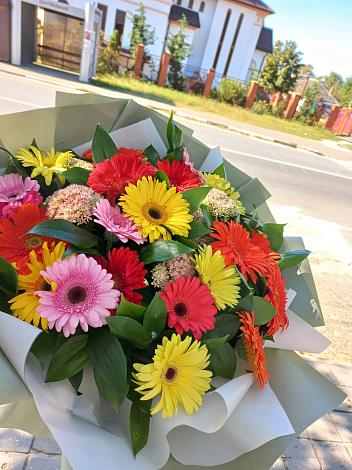 Букет цветов из: Герберы в Актаныш